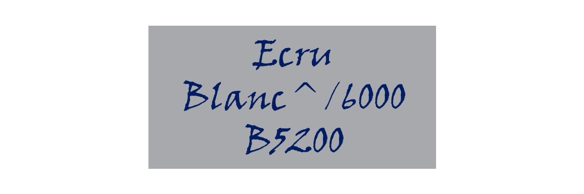 Ecru, Blanc^, 5200