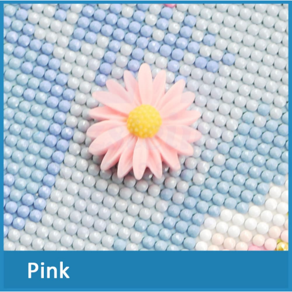 Cover Minder für Diamond Painting Pink